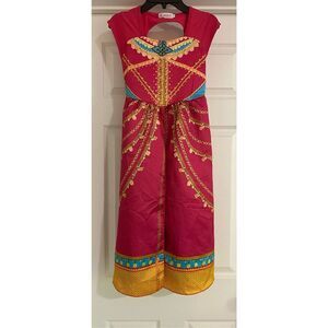 Jasmine Costume Halloween Aladin Cosplay For Girls Fantasy Dress Girls 140 8-10